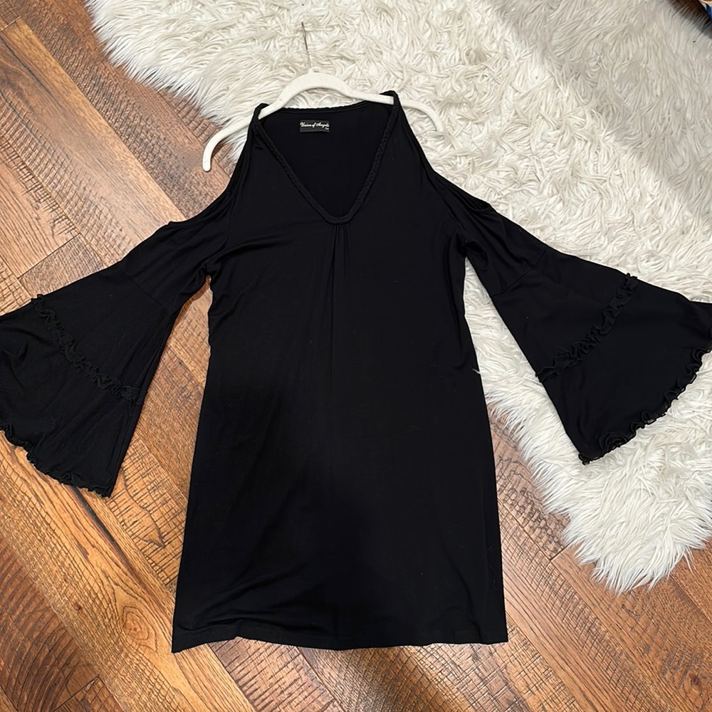 Union of Angels cold shoulder dress